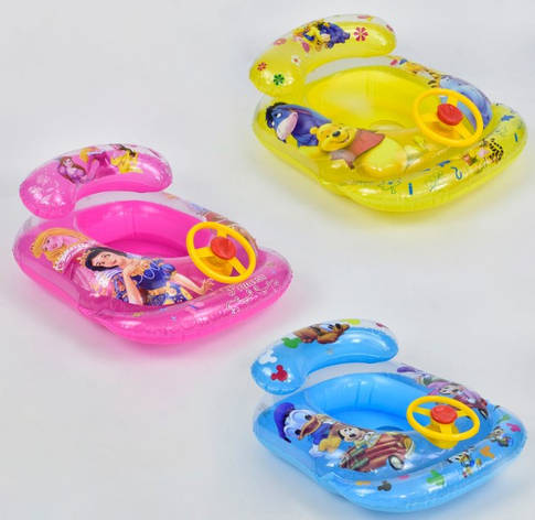 Плотик з ніжками і кермом Дісней Intex, фото 1