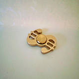 Дизайнерський спінер Hand Fidget Spinner «Dollar» золото, фото 4