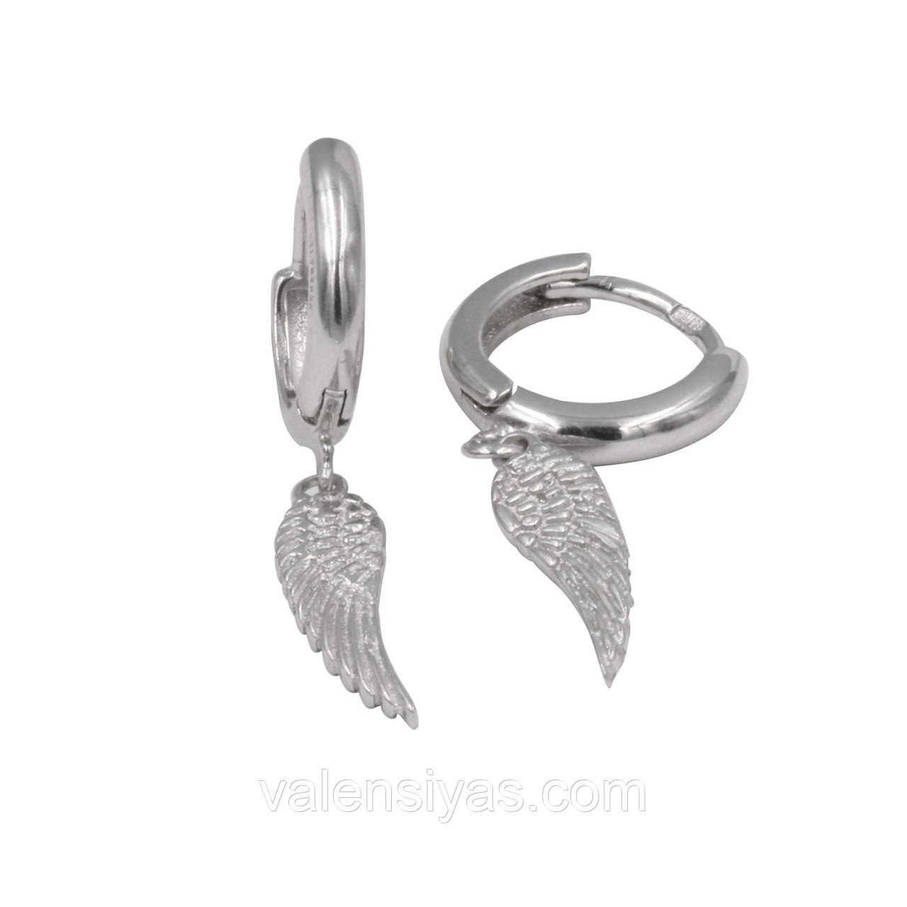 Срібні сережки Крила