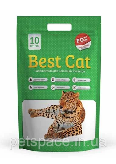 Силікагелевий наповнювач Best Cat Green (Бест Кет Зелений), 10л., фото 1