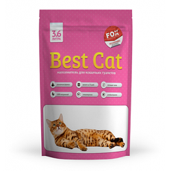 Силікагелевий наповнювач Best Cat Pink (Бест Кет Рожевий), 3,6л.