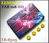 Магнитный чехол книжка Галактика для Lenovo Tab M8 HD Tb-8505F Tb-8505X