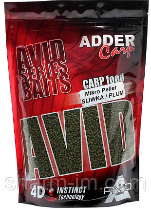 Пеллетс Adder Carp AC Mikro Pellet 2 мм, Слива, фото 1