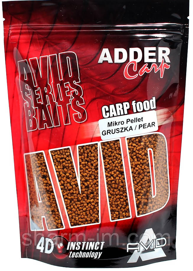 Пеллетс Adder Carp AC Mikro Pellet 2 мм, Груша