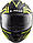 LS2 FF320 STREAM EVO JINK MATT BLACK H-V YELLOW, XS Мотошолом інтеграл з окулярами, фото 10