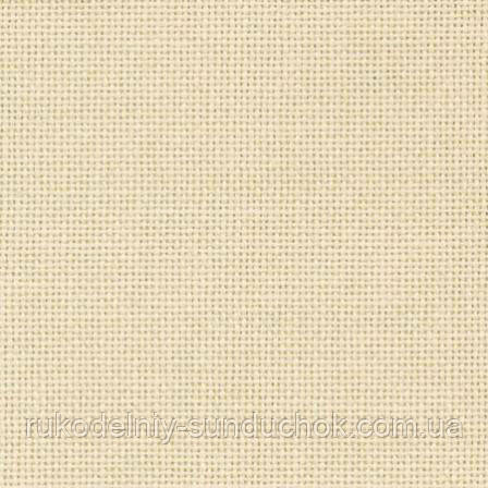 Тканина рівномірного переплетення Linda 27 ivory (кремовий) 1235/264 Zweigart (Німеччина) 50*46см