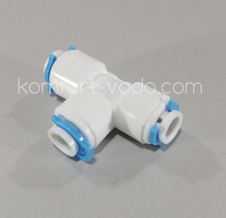 Трійник Organic 1/4"шланг х 1/4"шланг х 1/4"шланг (Тайвань)