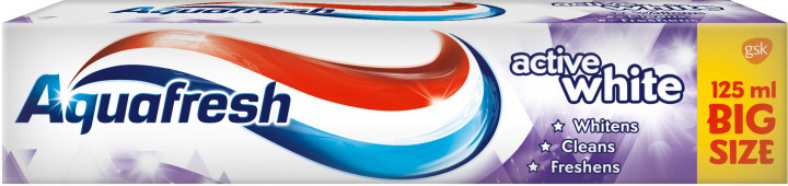 Зубна паста "Активне вибілювання" Aquafresh Active White 125 мл