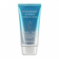 Солнцезащитный крем с гиалуроновой кислотой Farmstay Hyaluronic UV Shield Sun Block Cream SPF50+ PA+++ 70 ml