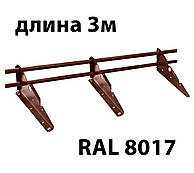 Снігозатримувачі трубчасті ОБЕРІГ 3м