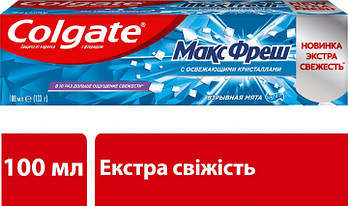 Зубна паста "Вибухова м'ята" Colgate Max Fresh 100 мл