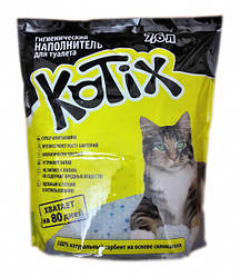 Силікагелевий наповнювач Kotix (Котікс), 7,6л.