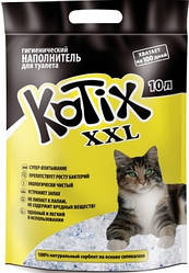 Силікагелевий наповнювач Kotix (Котікс), 10л.