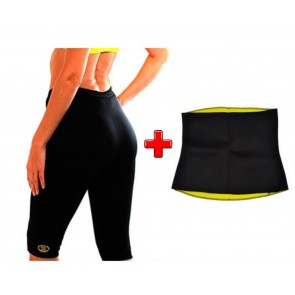 Комплект: Бриджі для схуднення + Пояс Hot Shapers