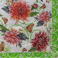 Серветка для декупажу ЦР-139 (33х33см)