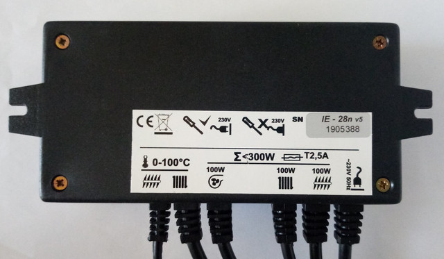 Автоматика для твердотопливного котла и шнека Inter Elektronics IE-28N