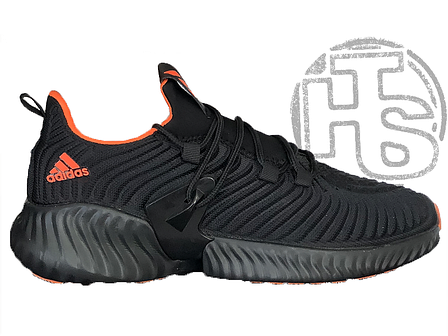 Женские кроссовки Adidas Alphabounce Instinct Black Orange, фото 2