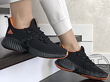 Женские кроссовки Adidas Alphabounce Instinct Black Orange, фото 2