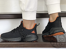 Женские кроссовки Adidas Alphabounce Instinct Black Orange, фото 3