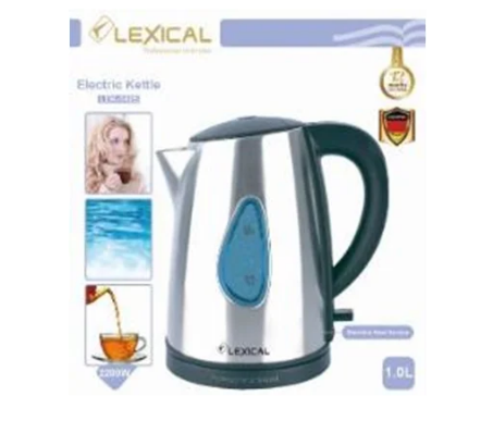 Електрочайник Lexical LEK-1405 Electric Kettle S/S 1.0 L 2200W, фото 2