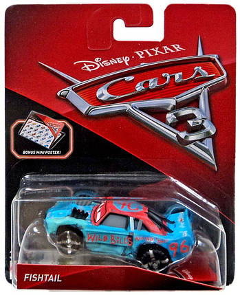 Тачки 3: Фиштаил (Fishtail) Disney Pixar Cars від Mattel, фото 2