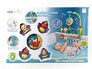 Дитяча музична карусель на ліжечко 8820-11 з проєктором, безліччю мелодій і функцією запису голосу