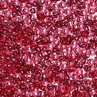 340-10/0-18298 Бісер Чехія (блискучий, рожевий темний), упаковка 50 грамів