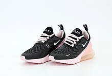 Жіночі кросівки Nike Air Max 270 Pink/Black . ТОП Репліка ААА класу., фото 2