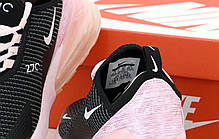 Жіночі кросівки Nike Air Max 270 Pink/Black . ТОП Репліка ААА класу., фото 3