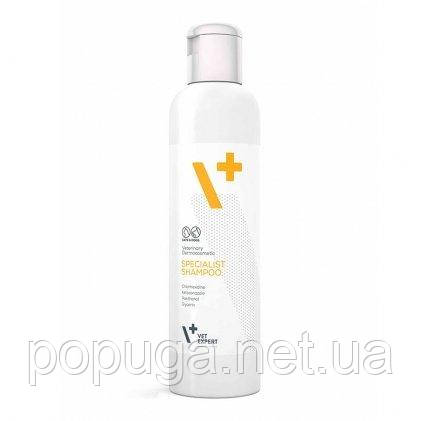 VetExpert Specialist Shampoo Антибактеріальний шампунь для котів і собак, 250 мл