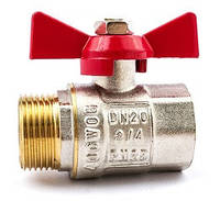 Кран кульовий латунний 3/4" в-н WATER PRO