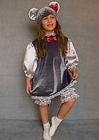 Дитячий карнавальний костюм мишка для дівчаток 3-6 років №2