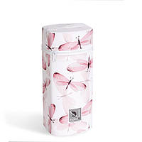 Термоупаковка для бутылочек с пенопласта Cebababy Flora & Fauna Jumbo Libelula, белый/розовый