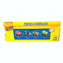 Fisher-Price Набір Вспыш і друзі (Вспыш, Трощило, Рик і Зег 4 шт.) Blaze & the Monster Machines., фото 2