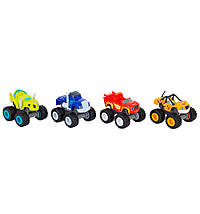 Fisher-Price Набір Вспыш і друзі (Вспыш, Трощило, Рик і Зег 4 шт.) Blaze & the Monster Machines., фото 2