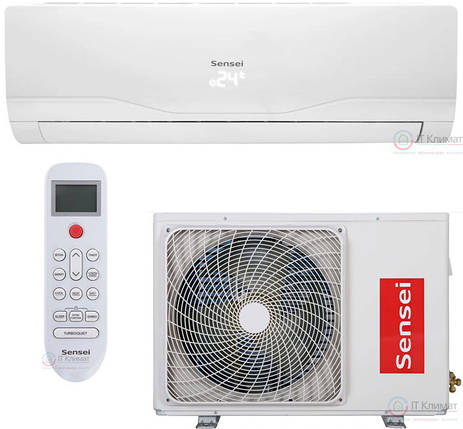 Кондиціонер спліт Sensei SAC-24HRWE/I WIFI, фото 2