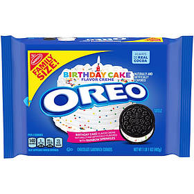 Печиво Oreo Birthday cake (family size) 482g