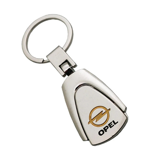 Брелок у вигляді значка OPEL (опель) метал трикутний SKU0001051
