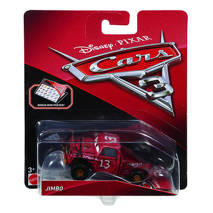 Тачки 3: Джимбо (Jimbo) Disney Pixar Cars від Mattel, фото 1