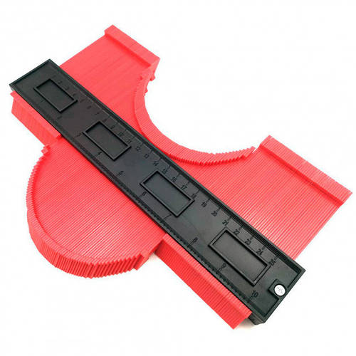 Шаблон для измерения очертаний пластик 25 см TEХНО инструмент (T00250 ...