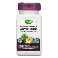 Nature's Way, екстракт листя артишоку Artichoke, 300 мг 60 веганів капсул