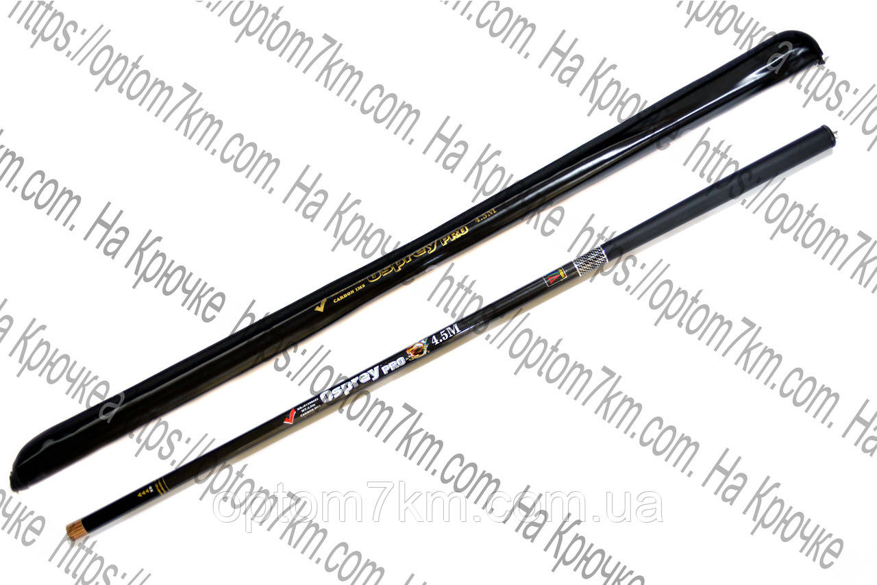 Вудлище Winner Osprey Pro без кілець, довжина 4.5 м