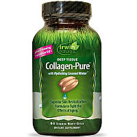 Irwin Naturals, Collagen-Pure, колаген для глибоких шарів шкіри  80 гелевых капсул