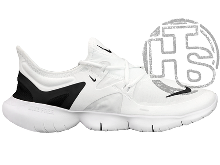 Чоловічі кросівки Nike Free RN 5.0 Black White AQ1289-102, фото 1
