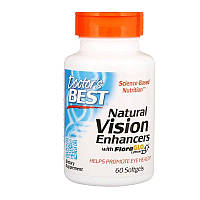 Doctor's Best, Натуральные усилители зрения с лютеином FloraGlo, 60 гелевых капсул