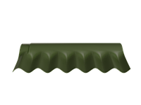 Деталь гребнева КС1 Fibrodah 1130х380 мм (зелений)
