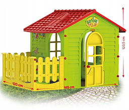 Будиночок для дітей пластиковий Mochtoys GardenHouse 1001