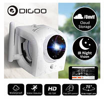 Digoo DG-W02f - IP камера WiFi 720p (віддалений перегляд), сигналізація - ORIGINAL