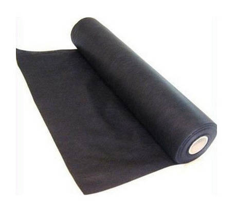 Геотекстиль (спанбонд) SHADOW щільністю 130 г/м2 (3,2*50 м) чорний, фото 1