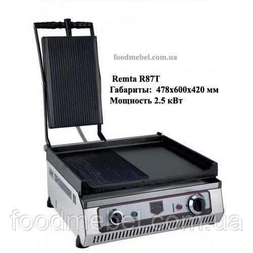 Смажувальна поверхня + гриль притискний Remta R87T, фото 1